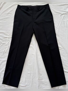 Lauren Ralph Lauren Total Comfort Dress Pants 36x32 Black Dress